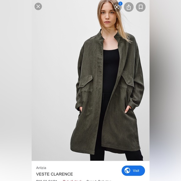 ARITZIA BABATON Clarence Jacket - Picture 5 of 11